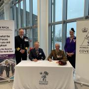 The occasion saw local businesses and representatives from the Armed Forces gather for a series of dialogues on the Armed Forces Covenant