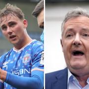 Jack Diamond, left, has given an interview to Piers Morgan about the rape case which eventually saw him clear his name last month