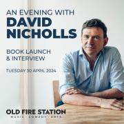 An evening with David Nicholls at Carlisle's Old Fire Station