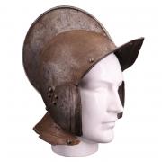The 16th century helmet has links to a historic band of raiders along the Anglo-Scottish border