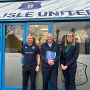 John Stevenson MP met with Carlisle United representatives