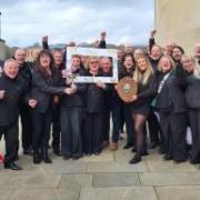 North Lakes Brass after winning last year's areas