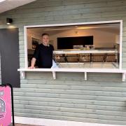 Paul Blythe, owner of the new Melting Pot ice cream parlour