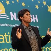 Fatima Whitbread spoke about her experiences of being left for dead as a child and how children in care need to be loved and supported