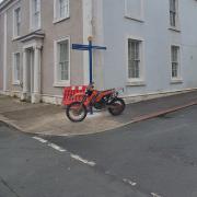Police seized the bike in Maryport while the rider will go to court for no MOT, tax, or insurance