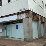 Halifax closed its Whitehaven branch on Tuesday and the signage has already been ripped from the outside of the building