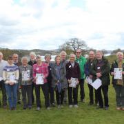 Winning volunteers have received the Gold Badger’s Paw Award