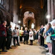 Launch of Faith Art and Me at Carlisle Cathedral