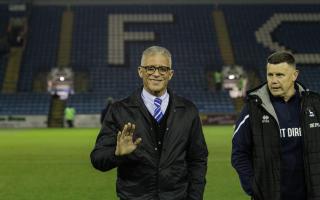 Keith Curle, left