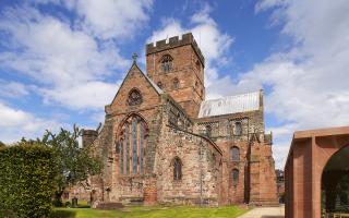 Carlisle Cathedral is one of the city's most recognisable locations