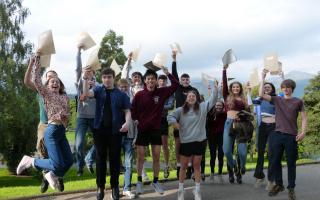 Keswick School students celebrate their outstanding A Level results