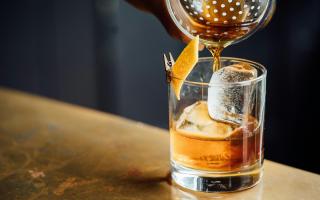Stock image of a cocktail