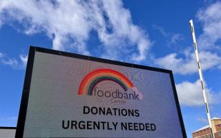 Billboard by Carlisle Foodbank