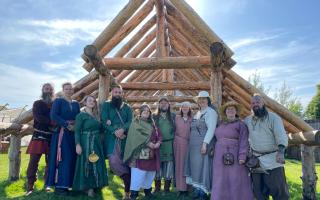 Moorforge Viking Settlement's Craft Festival in 2023