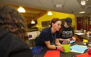 Julie Hetherington, the senior youth club team leader, is one of many who work tirelessly at the youth zone