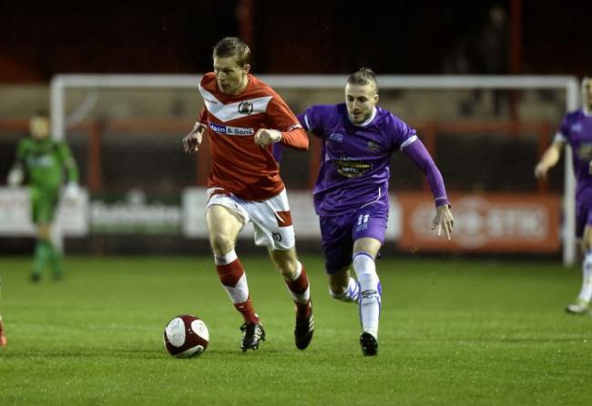 Conor Tinnion: Scored Reds' second goal of the night but it wasn't enough