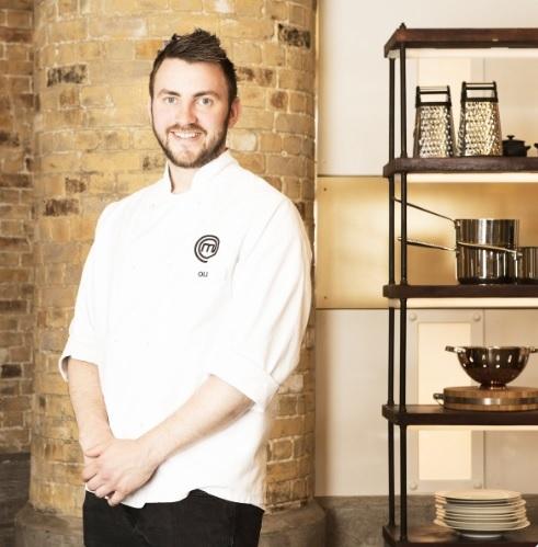Oli Martin, head chef at Hipping Hall near Kirkby Lonsdale, is through to tonight's final of MasterChef: The Professionals (Picture: Twitter)