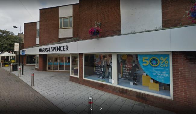 Marks & Spencer in Workington. Google Maps