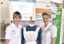 The Cumberland Infirmary in Carlisle opens it's foyer for organisations to mark the centenary of the Royal College of Nursing and the birthday of Florence Nightingale, the founder of modern nursing - meeting the public and inviting children from
