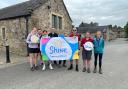 The staff are raising money for Shine