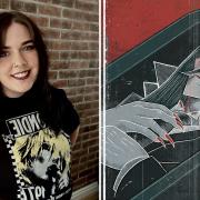 Sophie Atkinson alongside illustration to feature in Dracula revamp