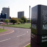 Nestle factory in Dalston
