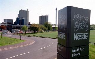 Nestle factory in Dalston